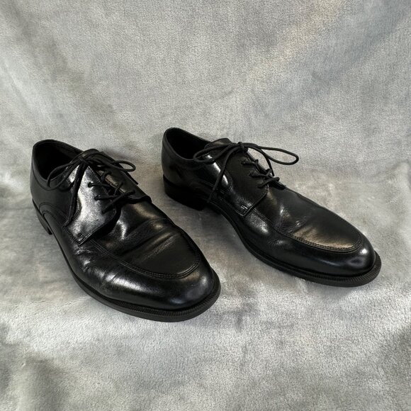 Cole Haan Men's size 11M Lenox Hill black Split Toe Oxford lace up shoes - Picture 7 of 16